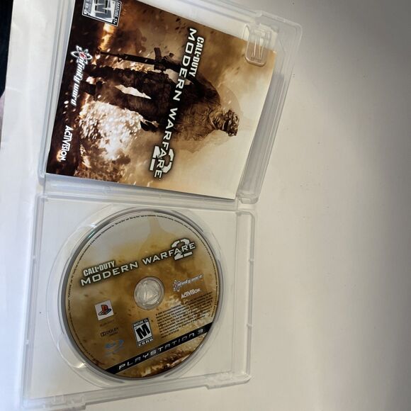 Call of Duty Modern Warfare 2 PS3 Playstation 3 Complete In Box With Manual - Picture 3 of 6